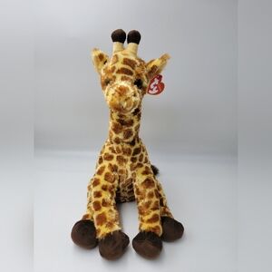 2010 Ty TySilk Classics Beanie Giraffe Hightops Stuffed Animal Plush w/Tag Silk